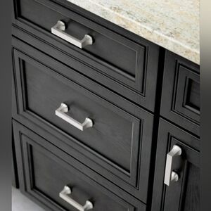 Lot Of 6 Liberty Hardware Mandara 3" Satin Nickel Cabinet Pulls 885785 52635 4